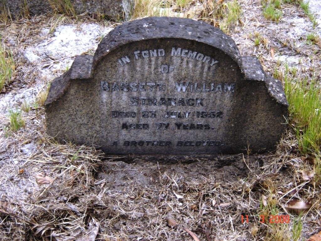 STRANACK Bassett William -1952