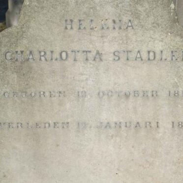 STADLER Helena Charlotta 1811-1899