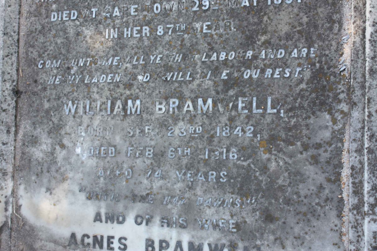 BRAMWELL William 1842-1916