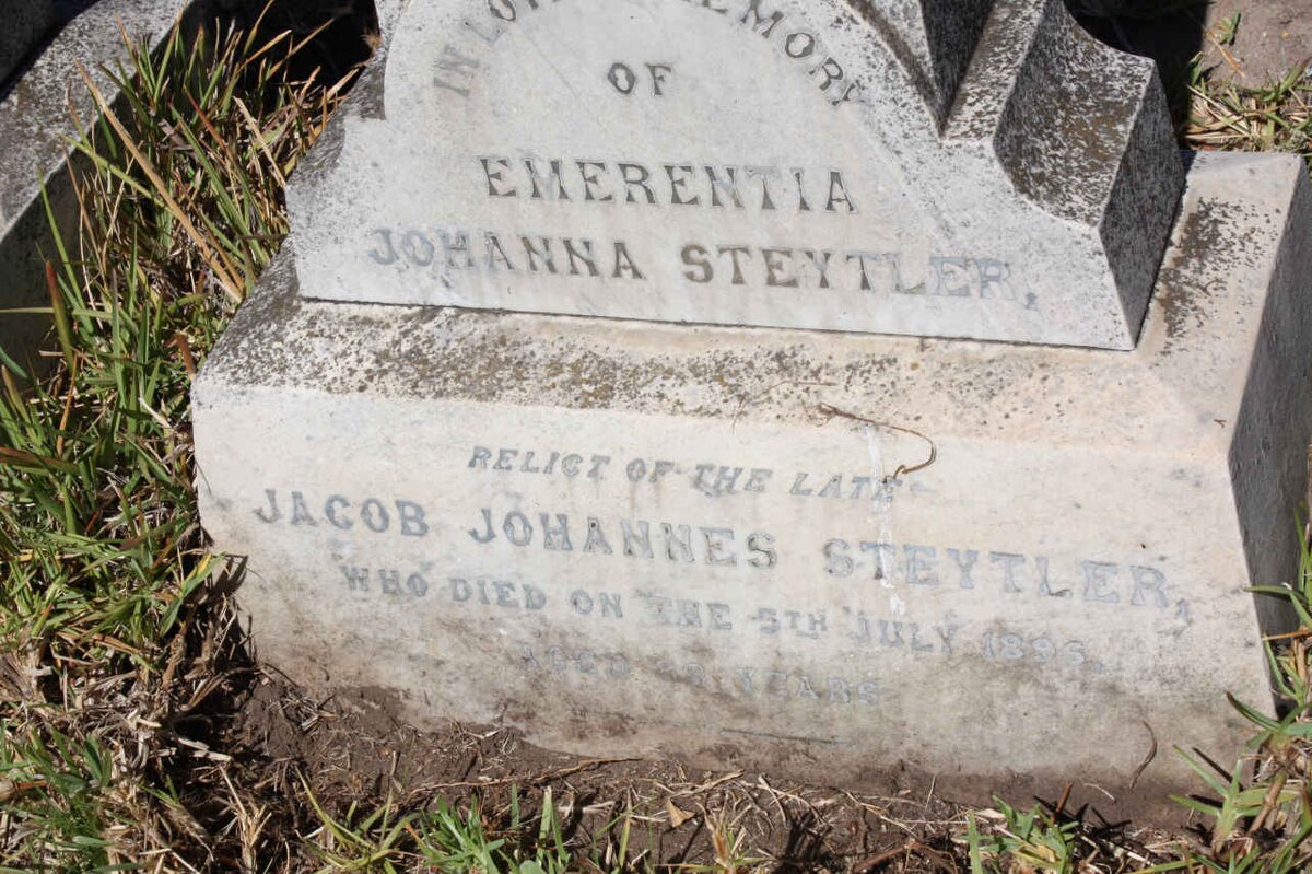 STEYTLER Emerentia Johanna -189?