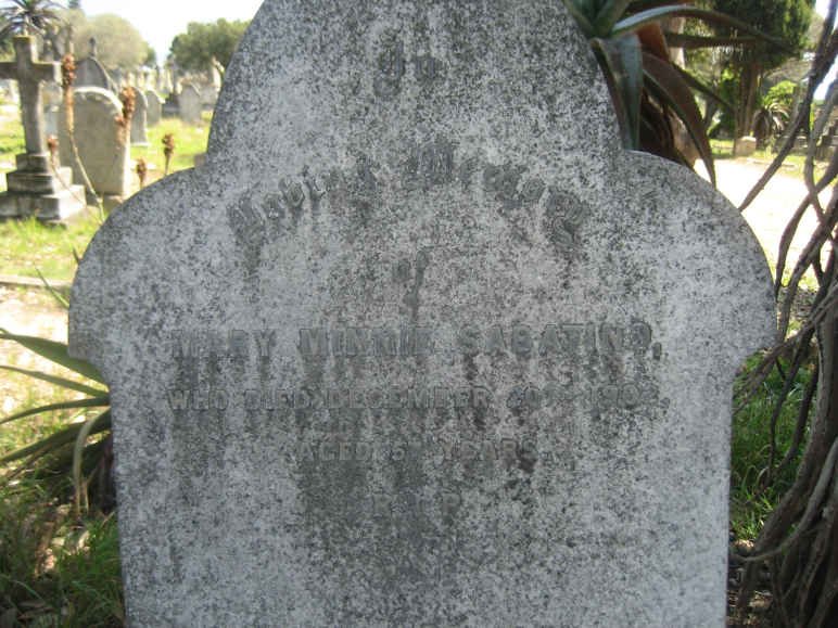 SABATINO Mary Minnie -1902