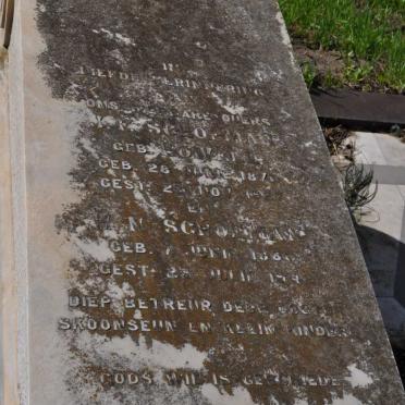 SCHOEMAN H.N. 1860-1942 &amp; J.F. HOWELL 1870-1927