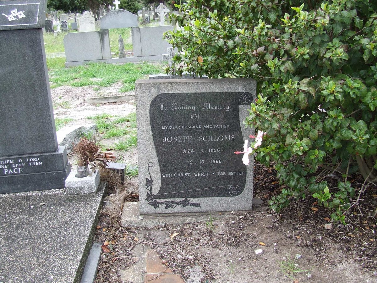 SCHLOMS Joseph 1896-1966