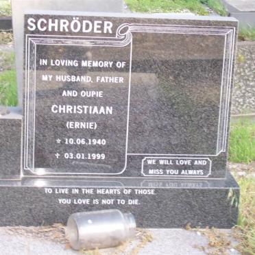 SCHRÖDER Christiaan 1940-1999