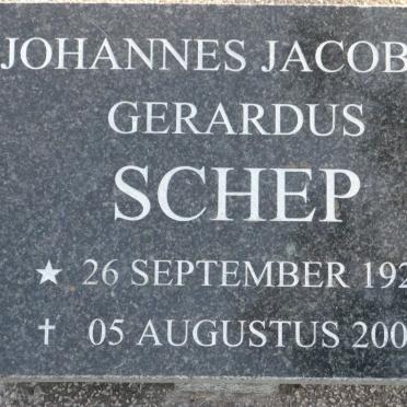 SCHEP Johannes Jacobus Gerardus 1928-2006
