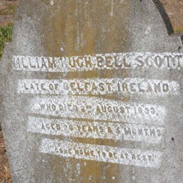 SCOTT William Hugh Bell -1893