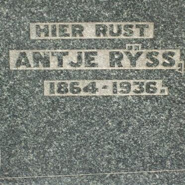 RYSS Antje 1864-1936