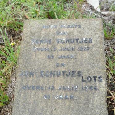 SCHUTJES Henri -1957 :: SCHUTJES Joh., LOTZ -1966