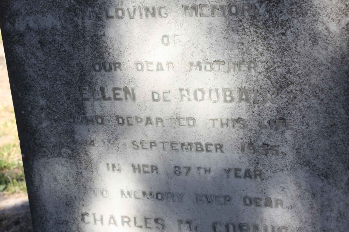 ROUBAIX Ellen, de -1935