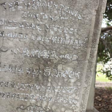 SCHOOR Alida Maria, van 1847-1926