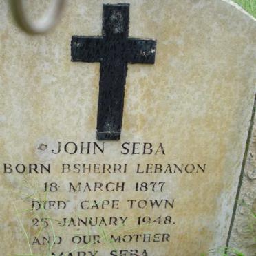 SEBA John 1877-1948 &amp; Mary 1878-1969