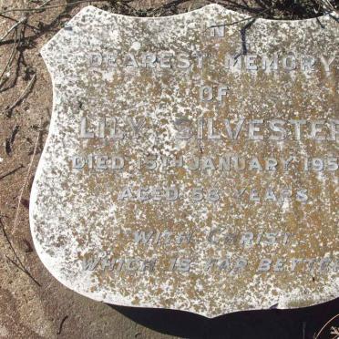 SILVESTER Lily -1956
