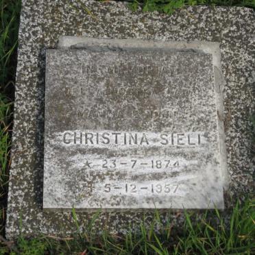SIELI Christina 1874-1957