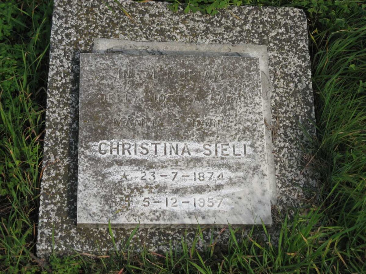 SIELI Christina 1874-1957