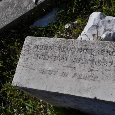 SINCLAIR William Herbert 1886-1927