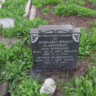 SLABOLEPSZY Henryk 1920-1999 &amp; Margaret REYNOLDS 1923-1966