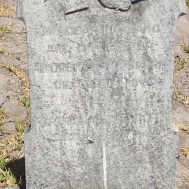 SMITSDORFF Andrew H. -1951 &amp; Gertruida -1894