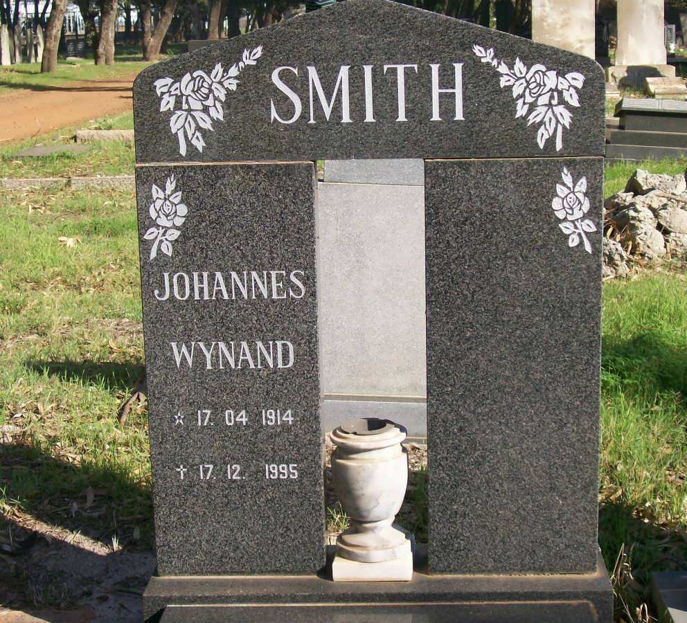 SMITH Johannes Wynand 1914-1995