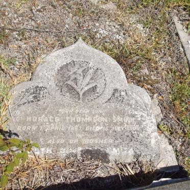 SMITH Frederick B.D. 1850-1940 &amp; Ruth DRAYSON -1932 :: SMITH Horace Thompson 1887-1903 