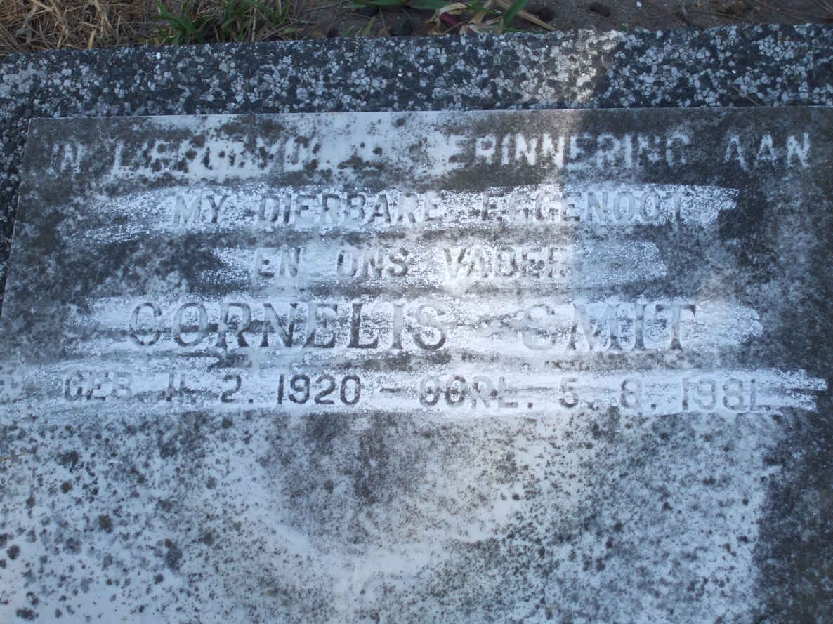 SMIT Cornelis 1920-1981