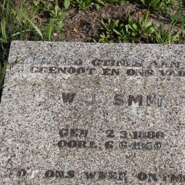 SMIT W.J. 1880-1950