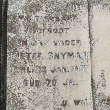 SNYMAN Pieter -1957
