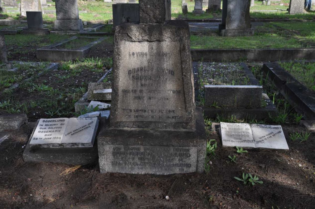 SODERLUND Carl Abraham &amp; Maria Dorothea :: SODERLUND Charles David -1916