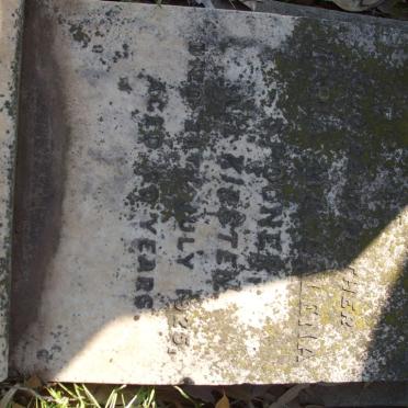 SPOONER Maria Magdalena nee KIRSTEN -1925