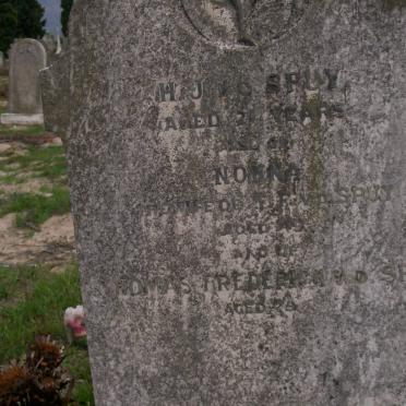 SPUY H.J., v.d. :: Nonna :: SPUY Thomas Frederick, v.d.