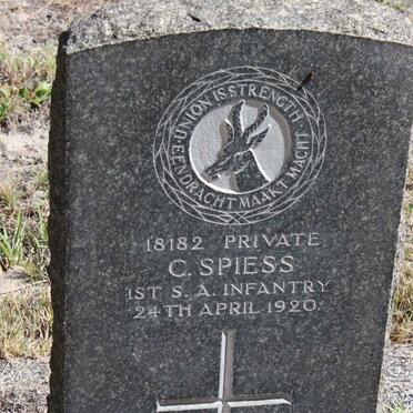 SPIESS C. -1920