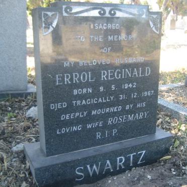 SWARTZ Errol Reginald 1942-1967