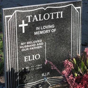 TALOTTI Elio 1941-2010