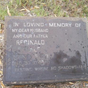 TEALE Reginald 1911-1970