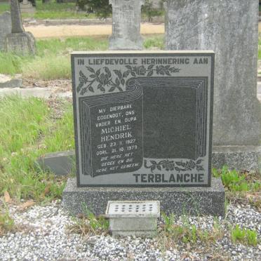 TERBLANCHE Michiel Hendrik 1927-1979