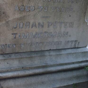 TIMMERMAN Johan Peter -1877