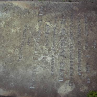 TOIT Maria Dorothea, du nee SNYMAN -1907