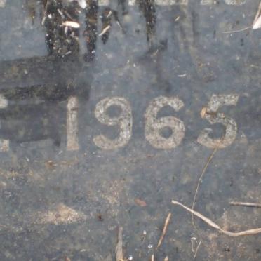 TOIT Noel Christo, du -1965