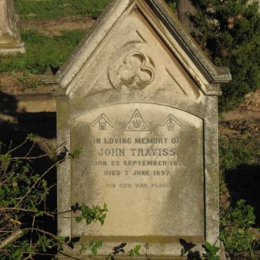TRAVISS John 1821-1897
