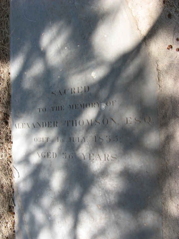 THOMSON Alexander -183?