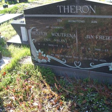 THERON Jan Frederick 1896-1980 &amp; Hester Woutrena MALAN 1902-1977