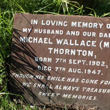 THORNTON Michael Wallace 1902-1947