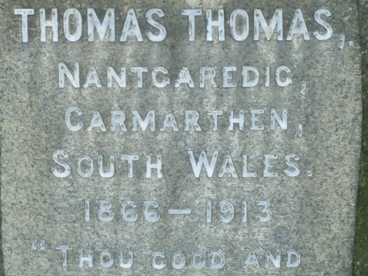 THOMAS Thomas 1866-1913