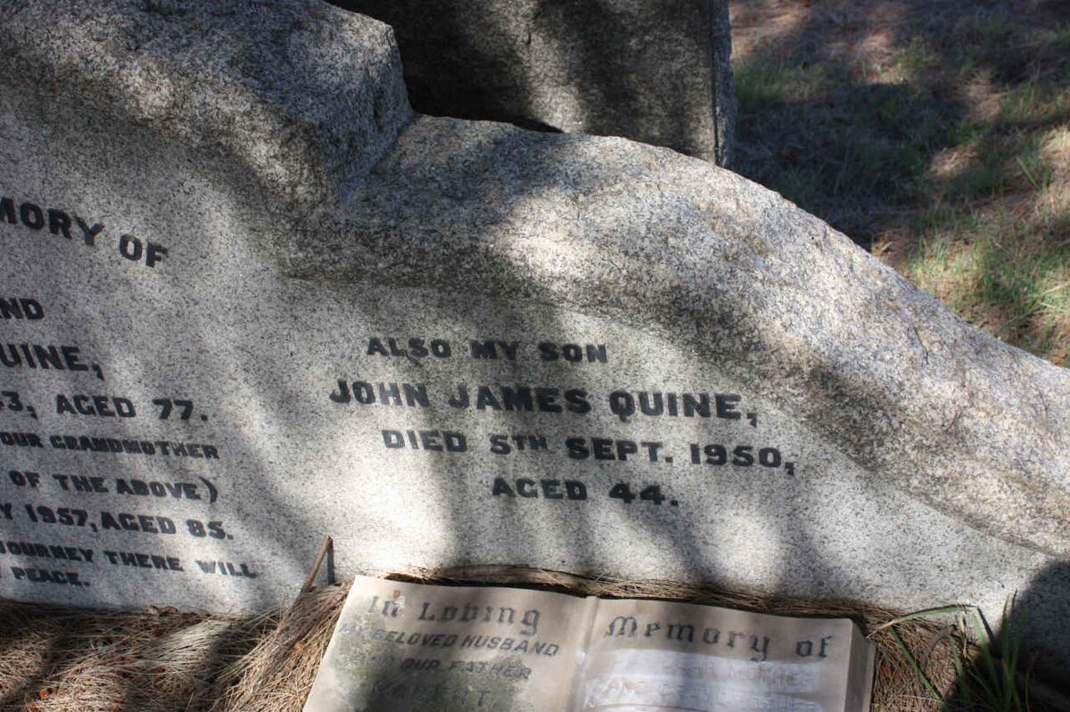 QUINE John James -1950