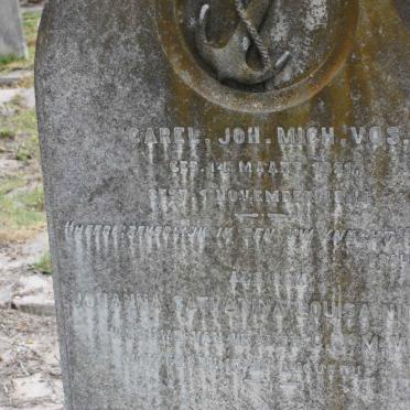 VOS C.J.M. 1821-1884 :: VOS Johanna Catharina Louisa nee NICHAUS -1897