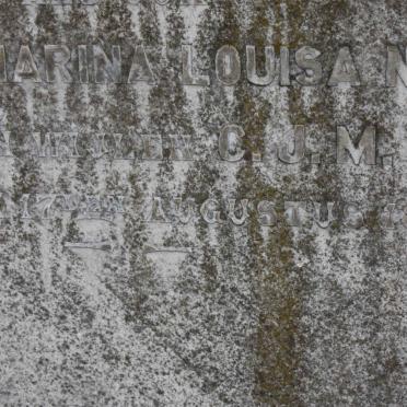 VOS Johanna Catharina Louisa nee NICHAUS -1897