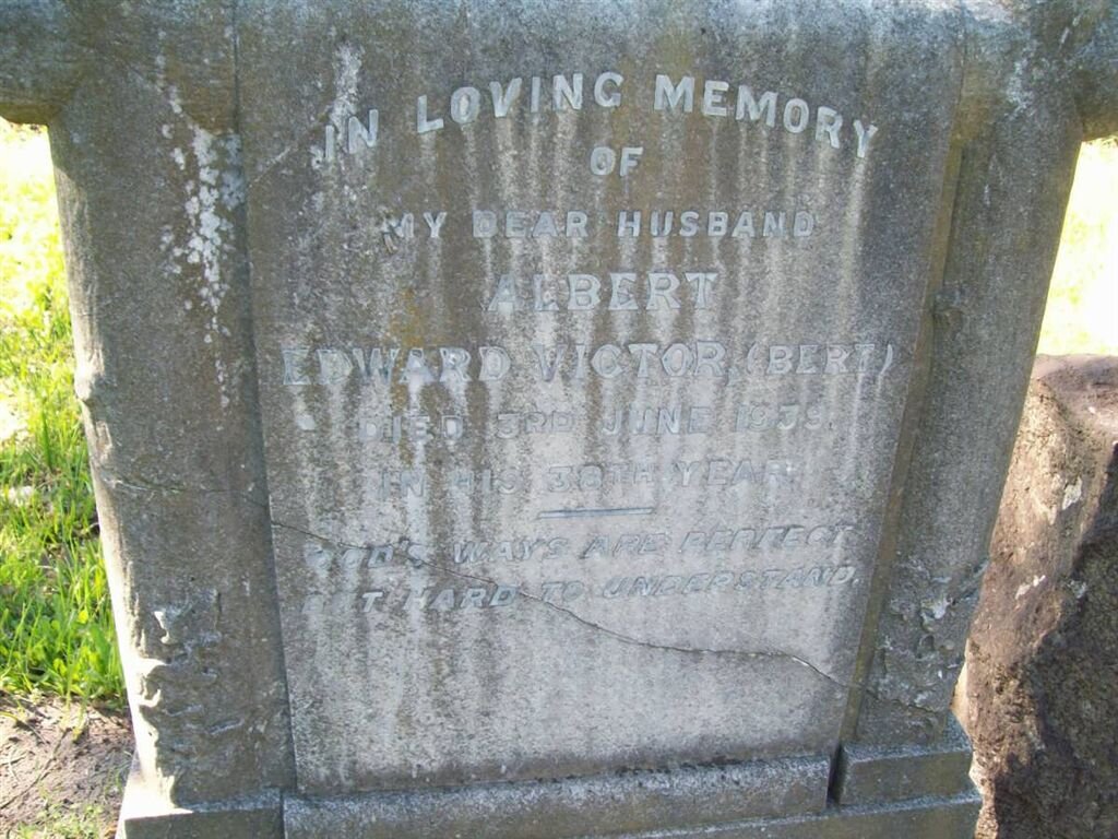 VICTOR Albert Edward -1939