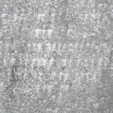 VINE Archie -1907 :: ELSTON Frederick -1925