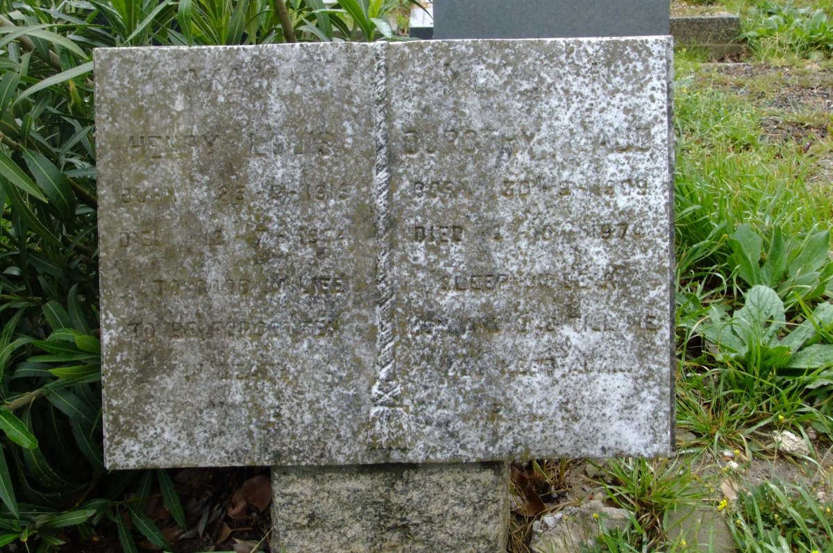 VA? Henry Louis 1913-1954 &amp; Dorothy Maud 1909-1974