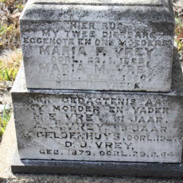 VREY Maria P. -1922  :: VREY Maria M. -1960