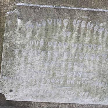 WALTERS Frances Elizabeth nee DE SMIDT -1948